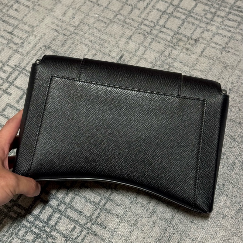 (已售出)BALENCIAGA 巴黎世家 downtown系列 沙漏包 黑銀-1