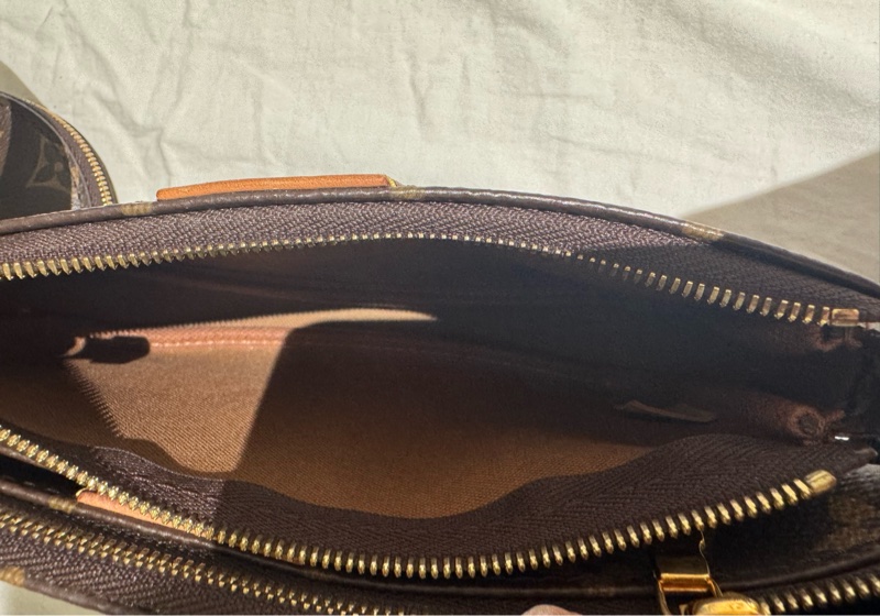 Louis Vuitton 五合一 麻將包 綠色揹袋款 M44813-9