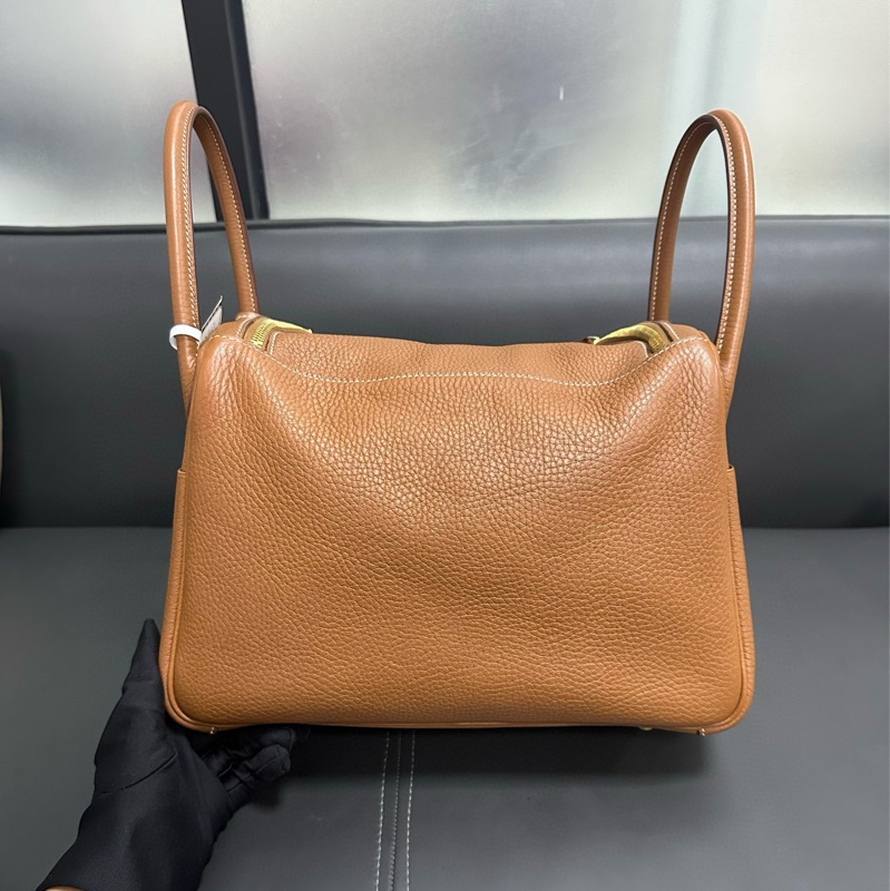 Hermes Lindy 30 金棕金扣-1