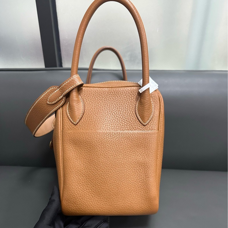 Hermes Lindy 30 金棕金扣-3