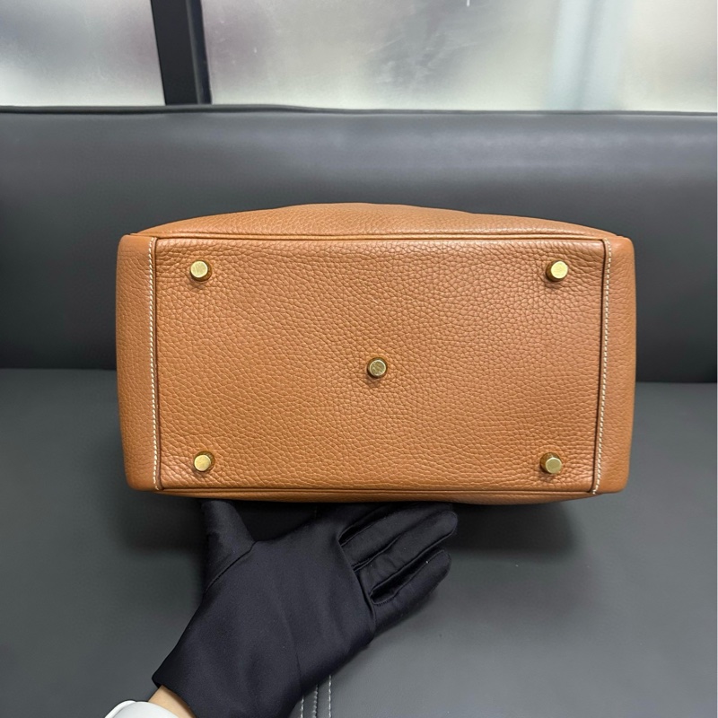 Hermes Lindy 30 金棕金扣-4