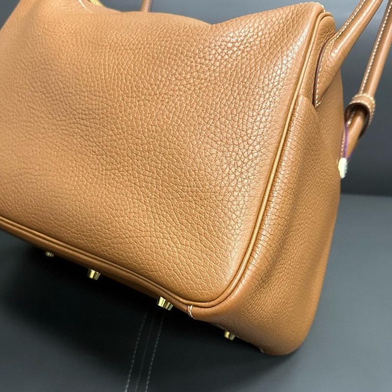 Hermes Lindy 30 金棕金扣-8