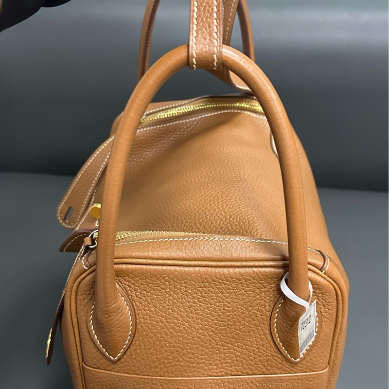 Hermes Lindy 30 金棕金扣-10