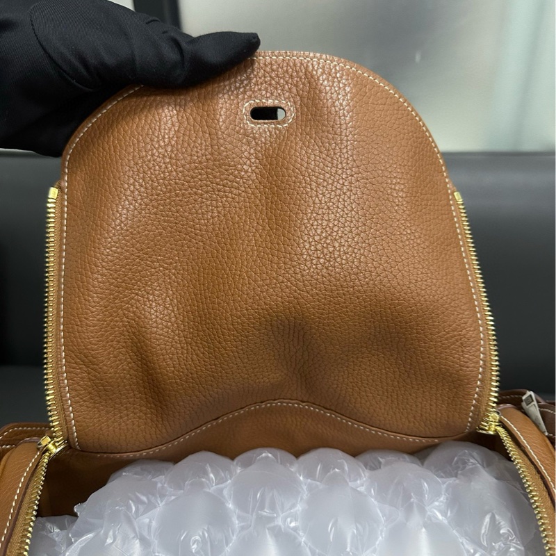 Hermes Lindy 30 金棕金扣-13