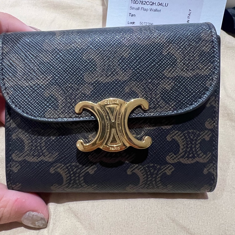 Celine老花短夾-1