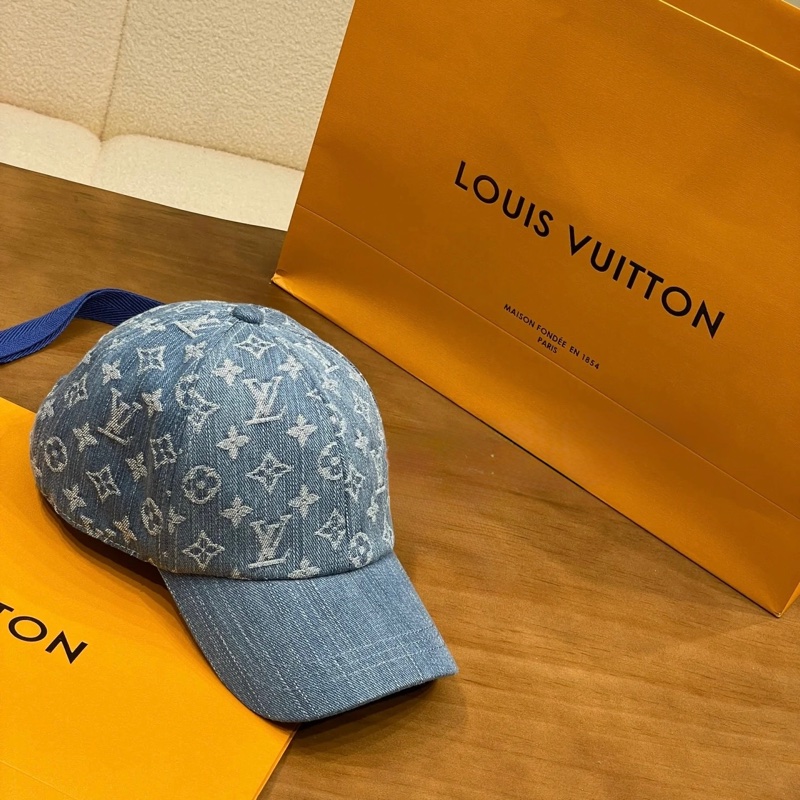 LV Denim 2025春夏 棒球帽 鴨舌帽 全新專櫃正品-5