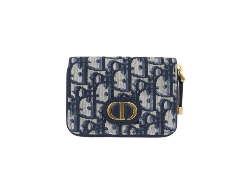 「JL精品代購」極新 Dior 拉鏈錢包-0