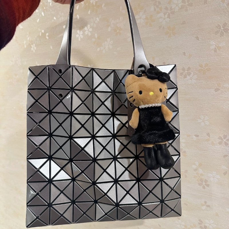 三宅一生 BaoBao 7x7 銀色 手提包 托特包-0