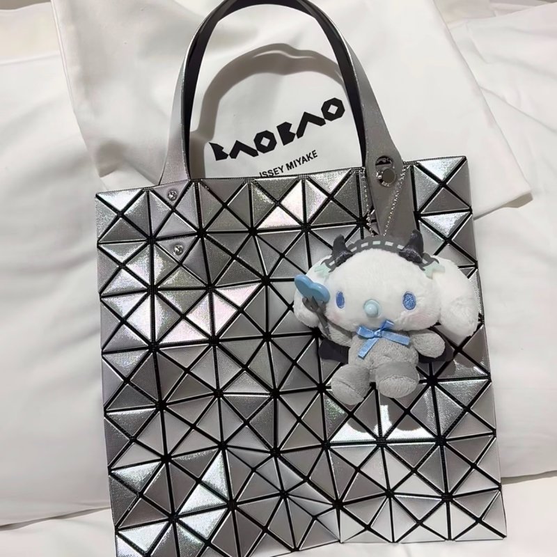 三宅一生 BaoBao 7x7 銀色 手提包 托特包-2