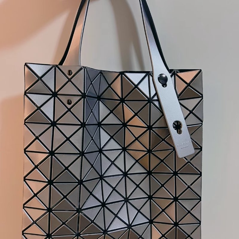 三宅一生 BaoBao 7x7 銀色 手提包 托特包-3