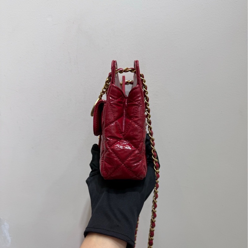 Chanel 香奈兒 23B天貓精靈小號 復古紅-2