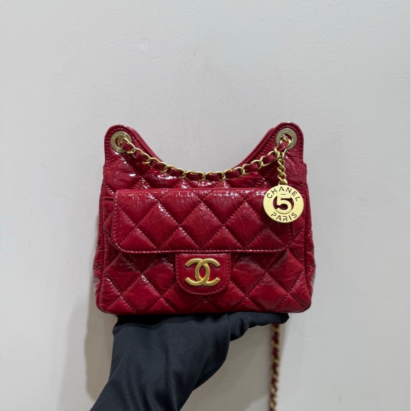 Chanel 香奈兒 23B天貓精靈小號 復古紅-5