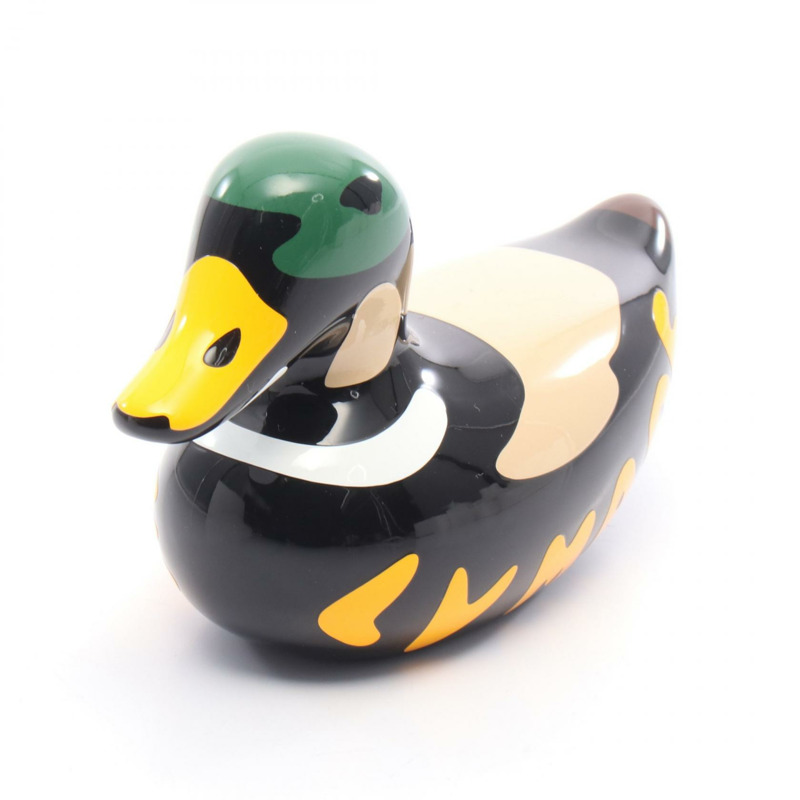 LOUIS VUITTON鴨子模型陶器黃黑多色二手男女通用-1