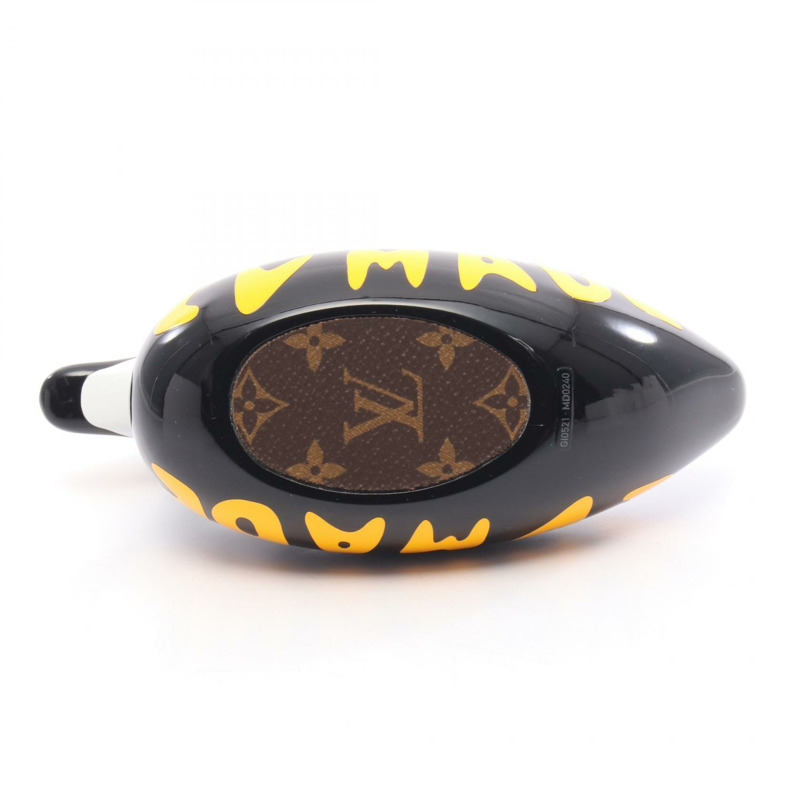 LOUIS VUITTON鴨子模型陶器黃黑多色二手男女通用-3