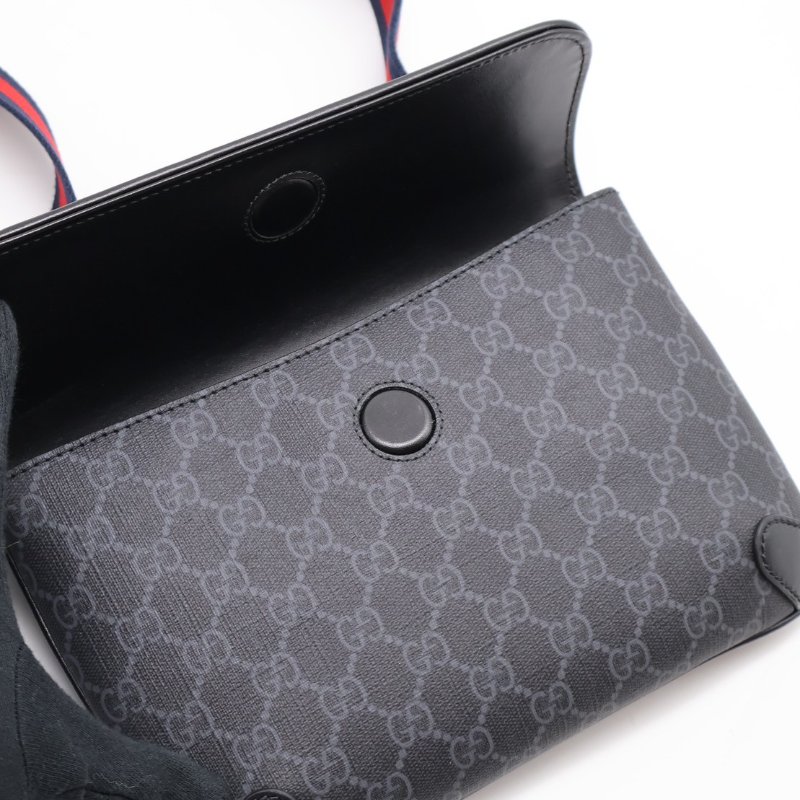GUCCI Superr me老花胸包-6