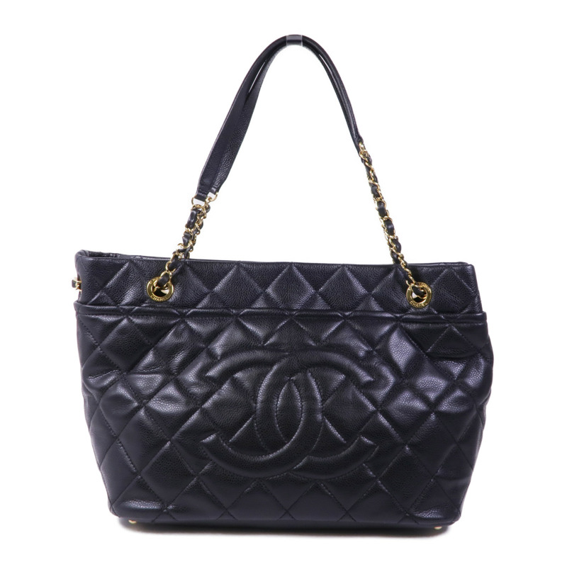 CHANEL 牛皮皮革Shoulder Bag金扣肩背袋-0