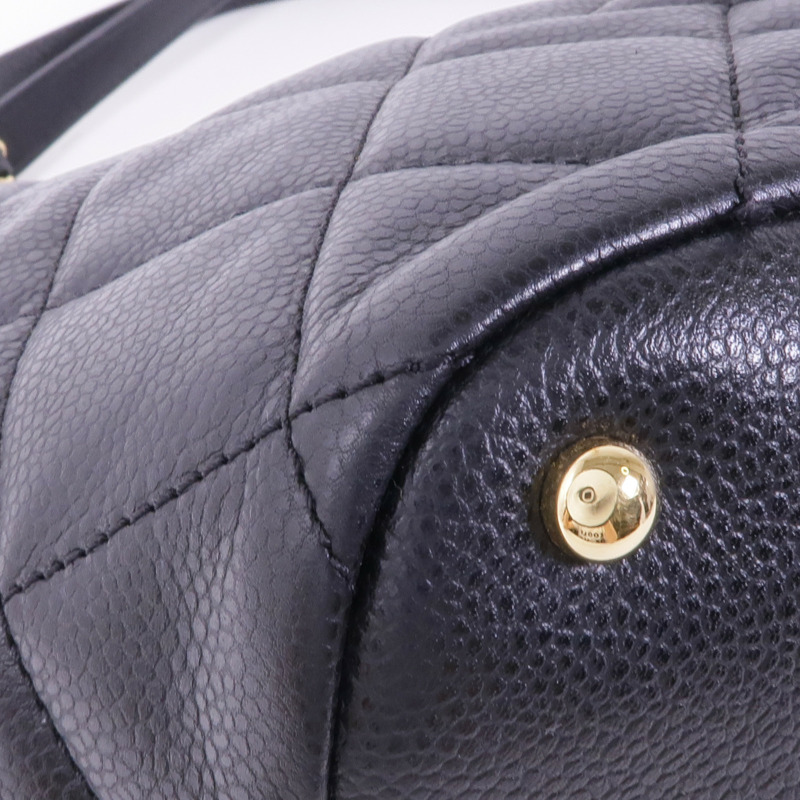 CHANEL 牛皮皮革Shoulder Bag金扣肩背袋-6
