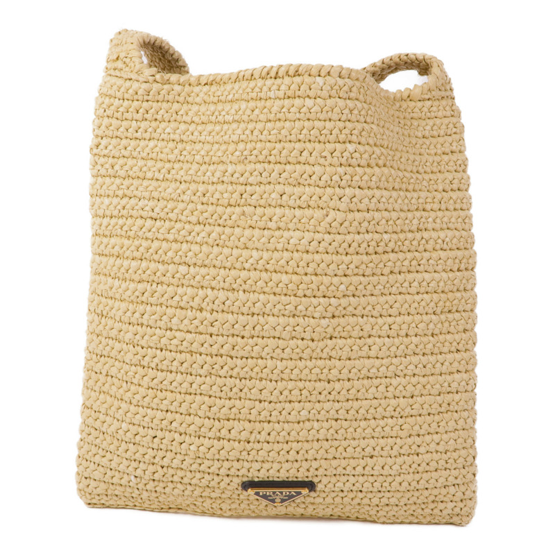 PRADA Raffia Shoulder Bag肩背袋-1