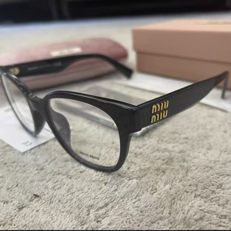 miumiu 光學眼鏡 全新全配-0