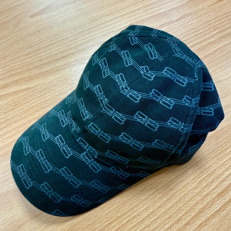 Balenciaga 巴黎世家 雙B老花 洗舊 挺版 黑色 牛仔布 鴨舌 老帽-1