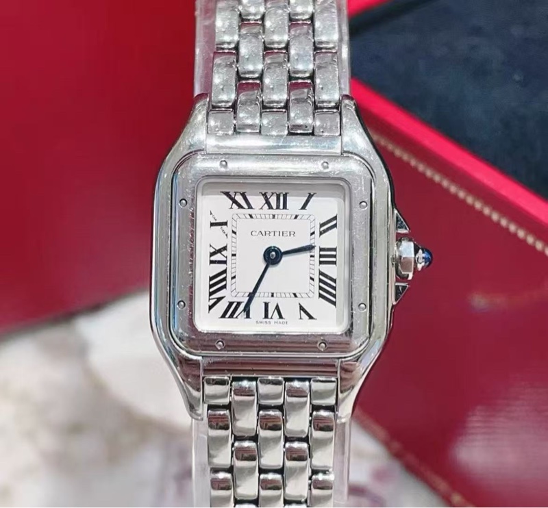 Cartier 型號 WSPN0006小號 錶徑22*30mm 16cm 98新配件保卡盒子-1