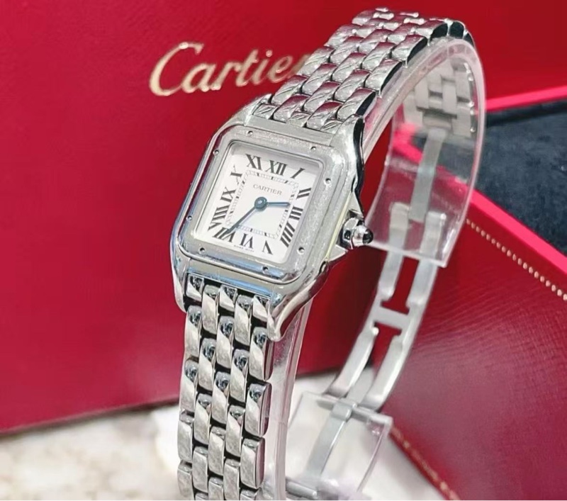 Cartier 型號 WSPN0006小號 錶徑22*30mm 16cm 98新配件保卡盒子-2