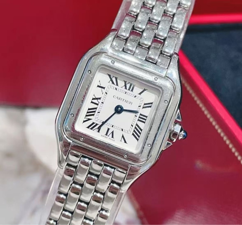 Cartier 型號 WSPN0006小號 錶徑22*30mm 16cm 98新配件保卡盒子-3