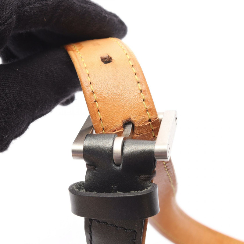 LOUIS VUITTON Alston 斜背包 M55122 Monogram 霧面皮革 黑色-12