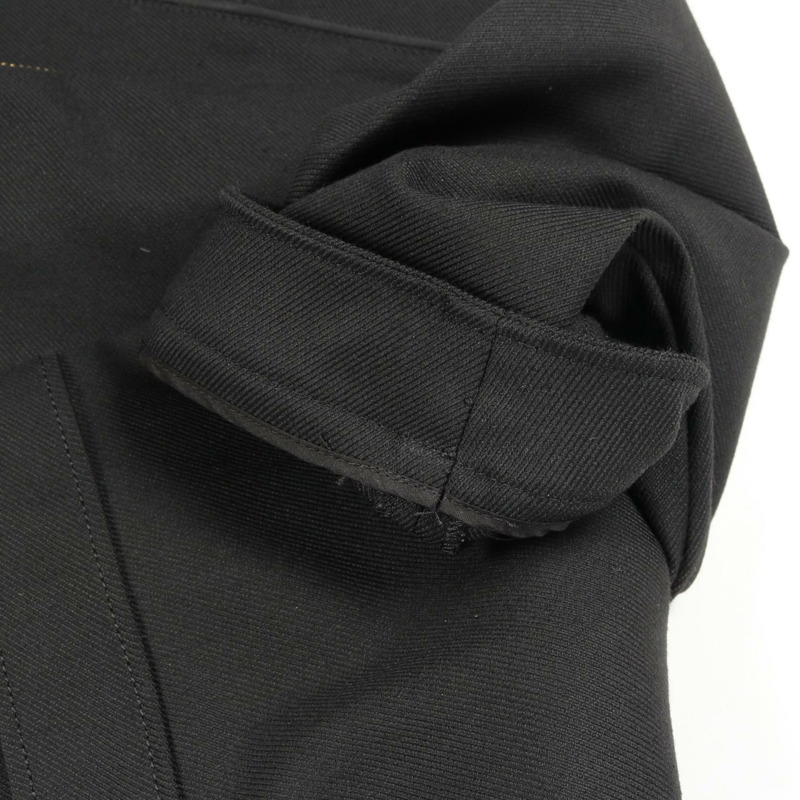 路易威登 FHPX77QVW 羊毛尼龍聚酯混紡黑色女士長褲，二手，尺寸 38-7