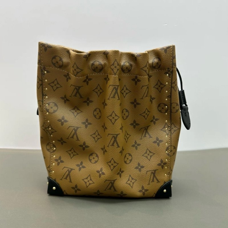 LV NOE Trunk新款抽繩水桶包芯片款 23*27*8 98新配件塵袋-5