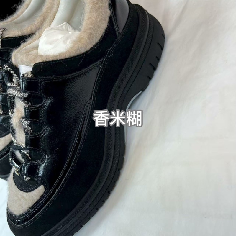 Chanel香奈兒25B最新上市毛毛泰迪休閒運動鞋-7