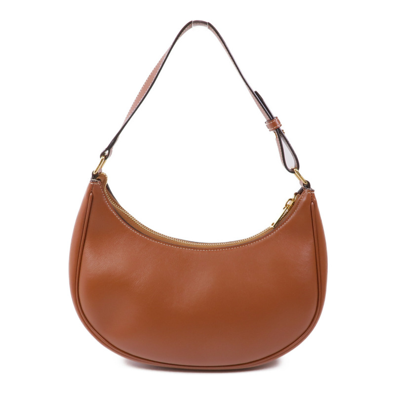 CELINE 牛皮皮革Ava金扣肩背袋-1