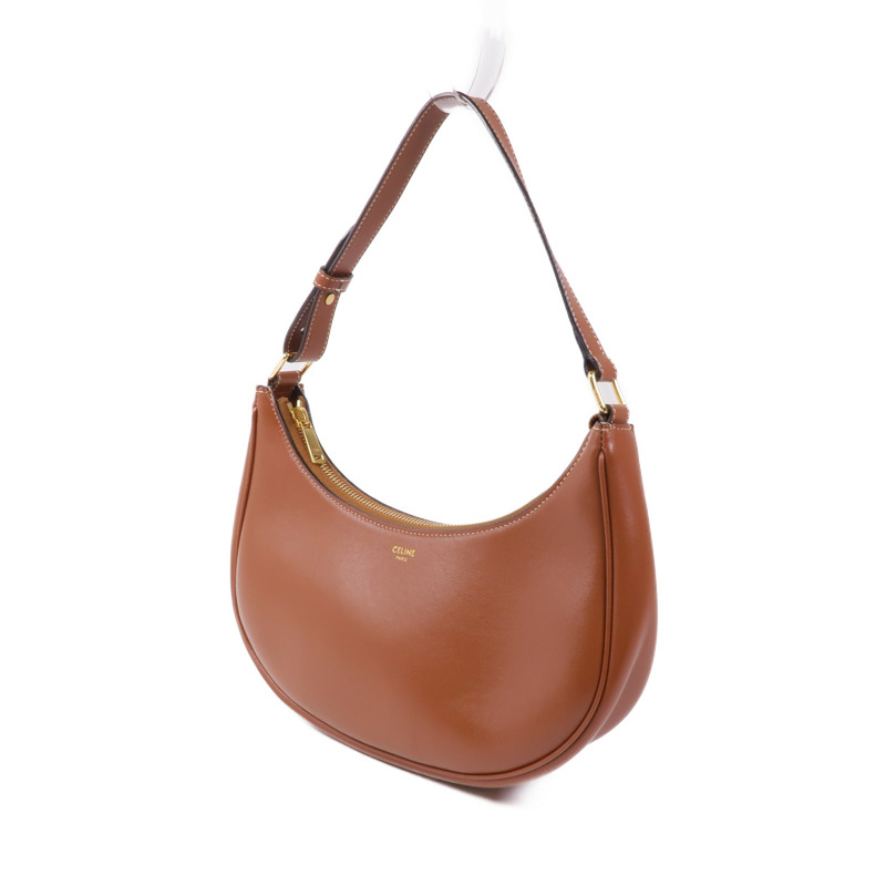 CELINE 牛皮皮革Ava金扣肩背袋-2