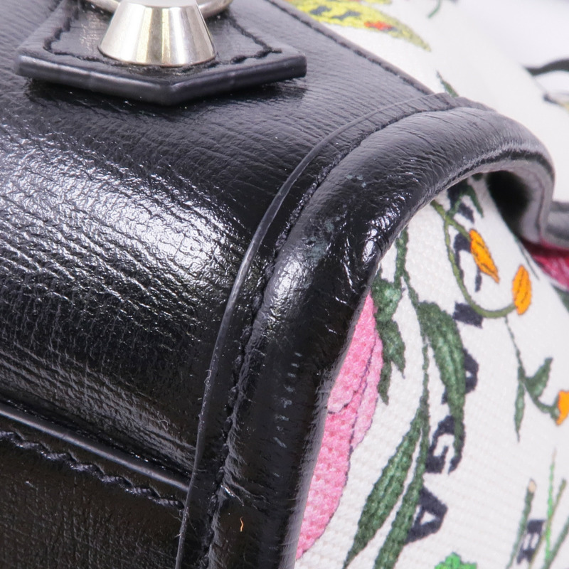 BALENCIAGA 帆布Gucci x Balenciaga Neo Classic Bag銀扣手挽肩背兩用袋-5