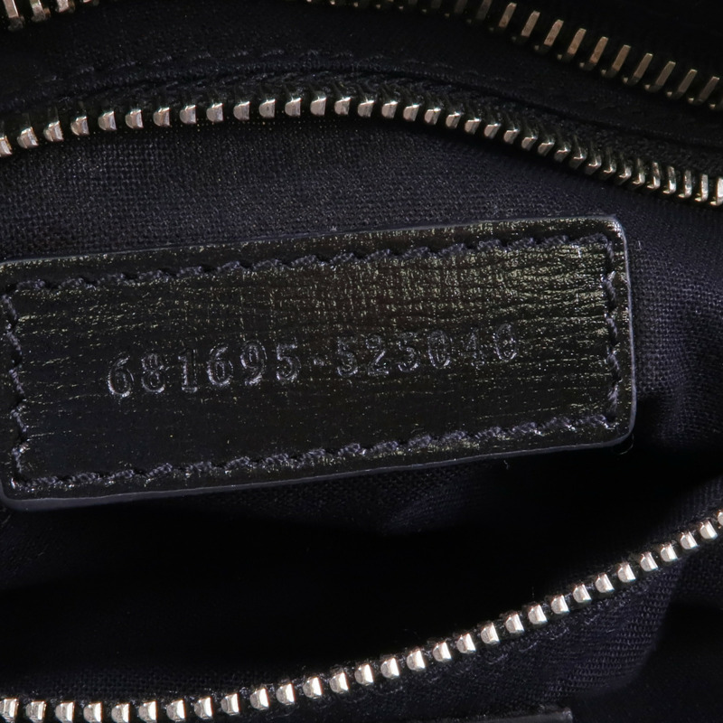 BALENCIAGA 帆布Gucci x Balenciaga Neo Classic Bag銀扣手挽肩背兩用袋-12