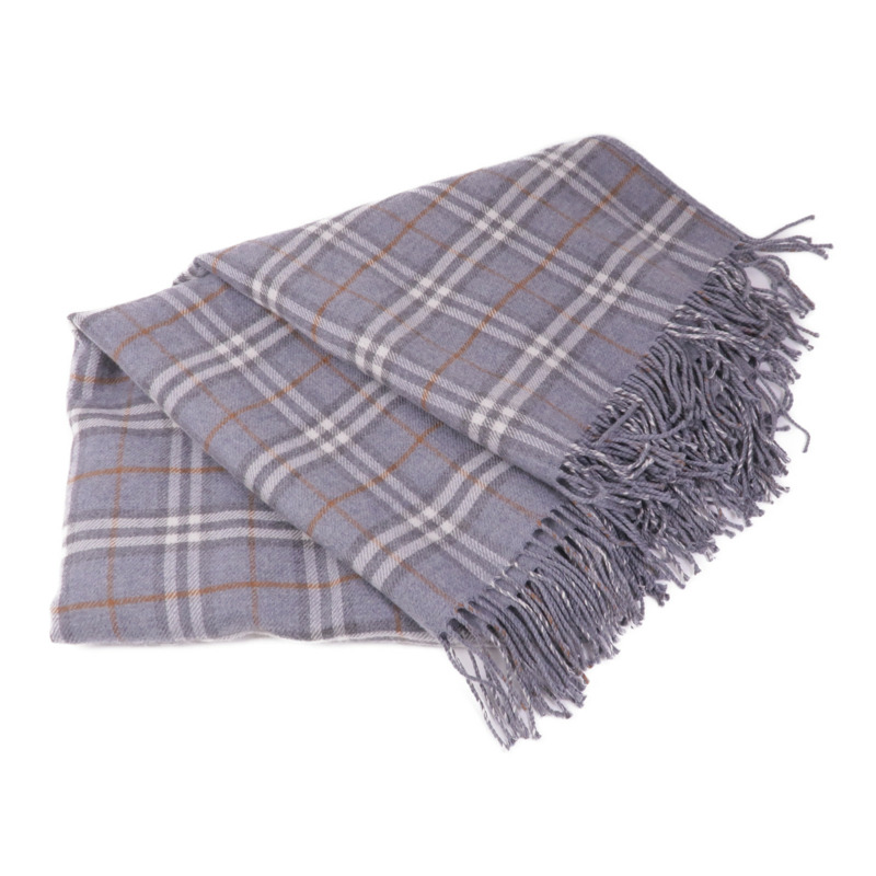 BURBERRY 羊毛Reversible Cape披肩-4