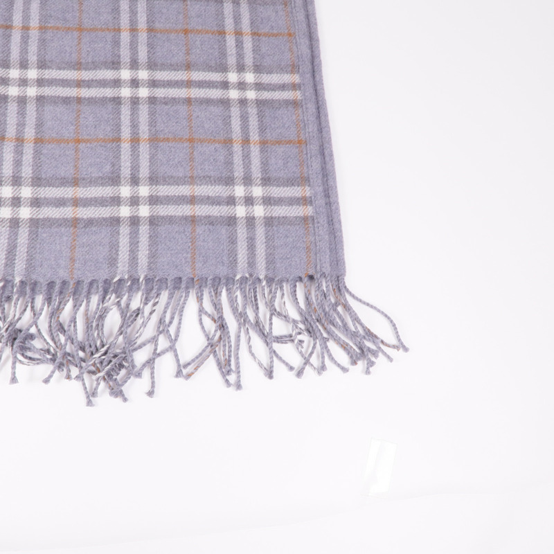 BURBERRY 羊毛Reversible Cape披肩-9