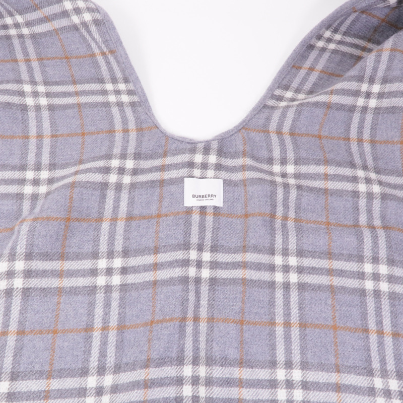 BURBERRY 羊毛Reversible Cape披肩-10
