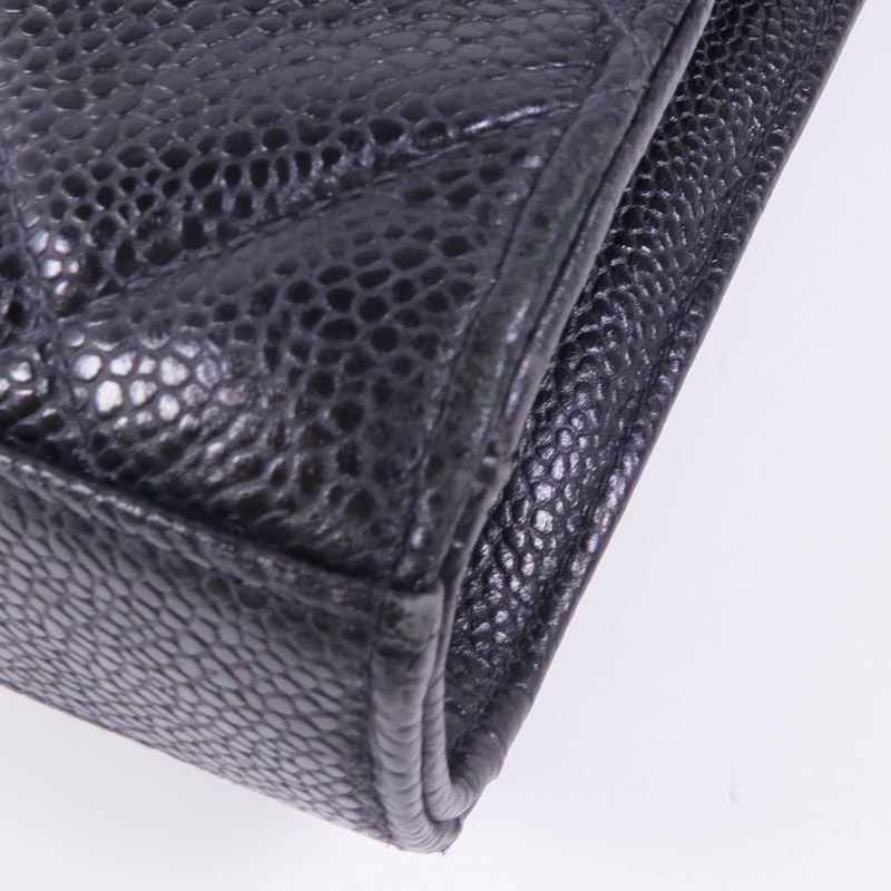 CHANEL 牛皮皮革Vintage Briefcase金扣手挽袋-7