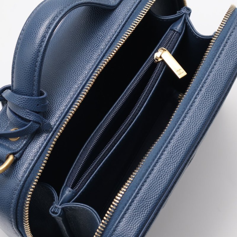CHANEL Vanity case - 中號海藍28開-2