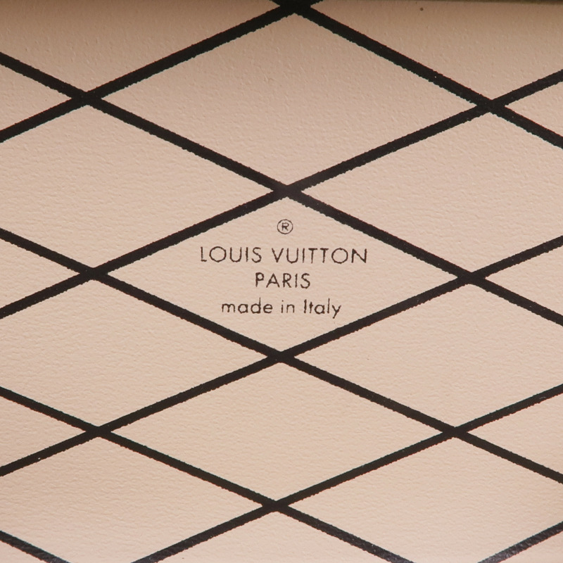 LOUIS VUITTON 羊皮皮革Vanity Case金扣肩背袋-11
