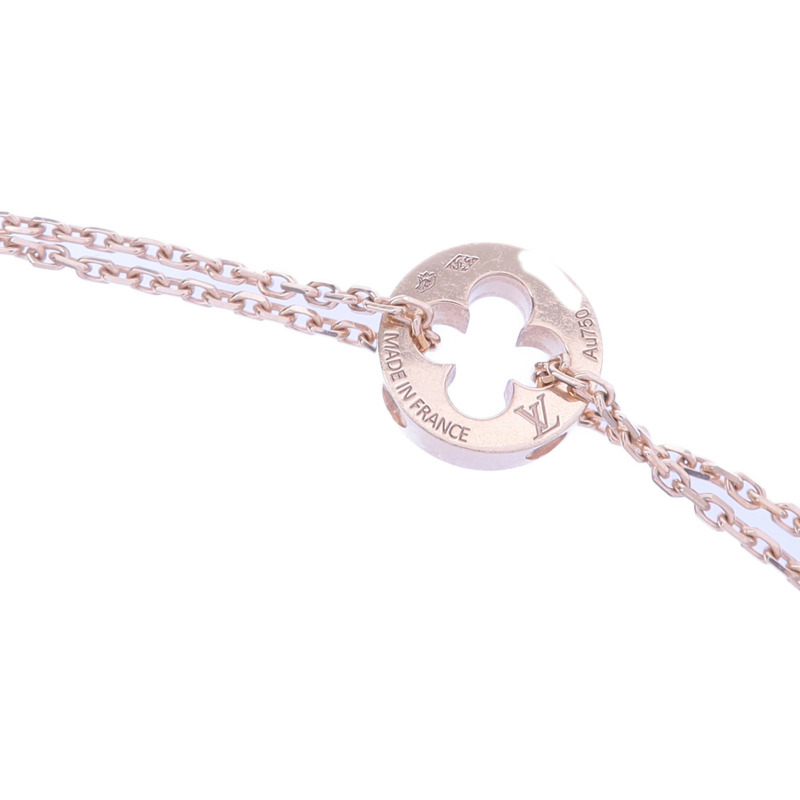 LOUIS VUITTON 18K黃金Empreinte Chain Bracelet手鏈-9