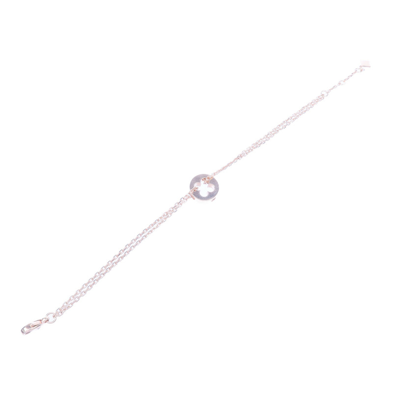 LOUIS VUITTON 18K黃金Empreinte Chain Bracelet手鏈-10