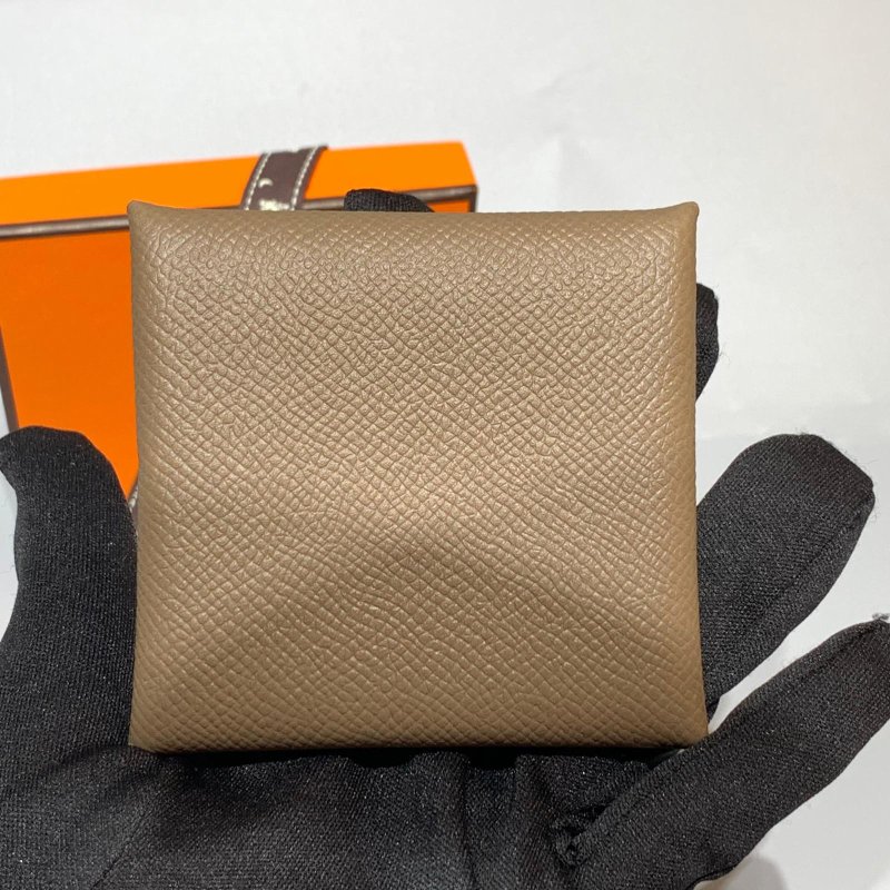 HERMES 愛馬仕 BASTIA COINSBAG 18 大象灰 零錢包/小錢包 /卡包-2