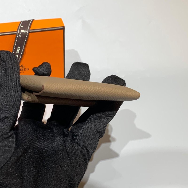 HERMES 愛馬仕 BASTIA COINSBAG 18 大象灰 零錢包/小錢包 /卡包-3