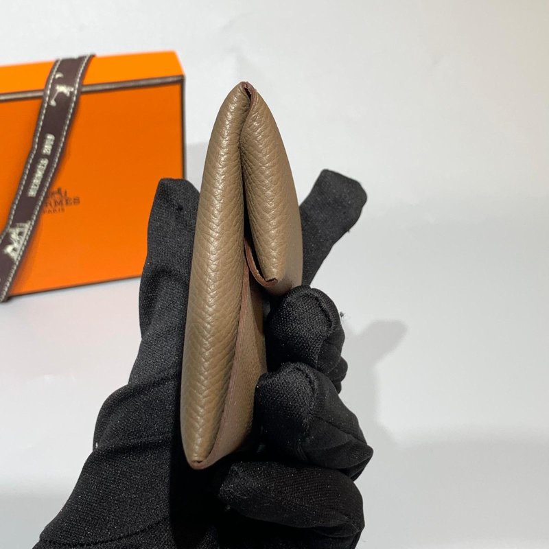 HERMES 愛馬仕 BASTIA COINSBAG 18 大象灰 零錢包/小錢包 /卡包-5