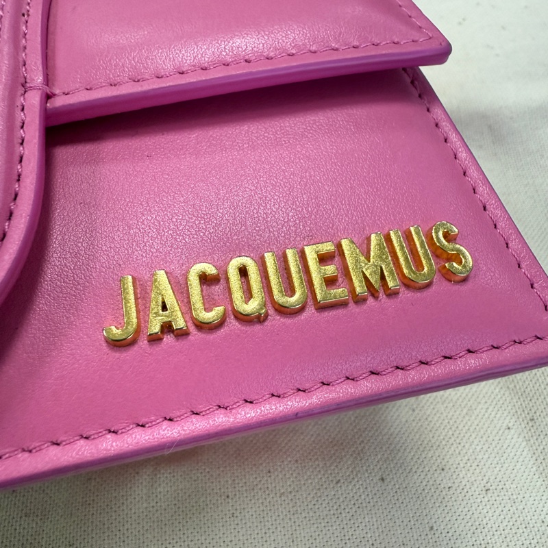 JACQUEMUS  The Bambino 小眾品牌 超可愛粉色 迷你 硬殼 手提 斜背 小廢包-5