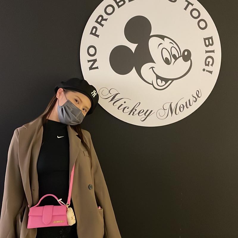 JACQUEMUS The Bambino 小眾品牌 超可愛粉色 迷你 硬殼 手提 斜背 小廢包-21