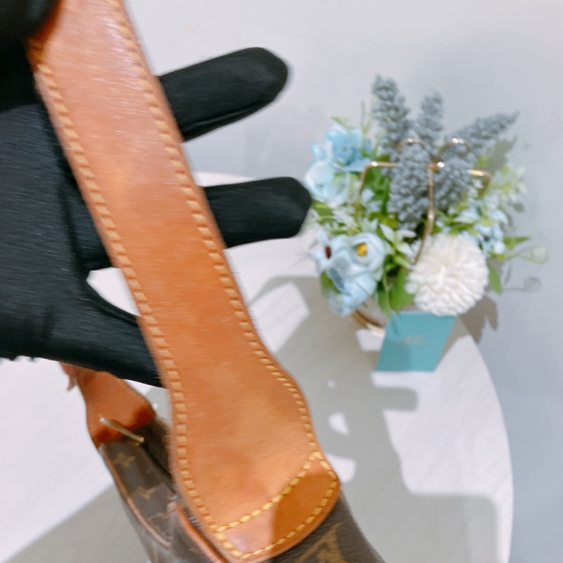 TK1786 Louis Vuitton路易威登老花豌豆包半月包 Monogram Pochette Croissant-26