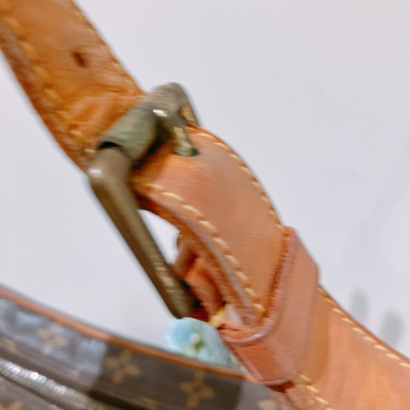 TK1786 Louis Vuitton路易威登老花豌豆包半月包 Monogram Pochette Croissant-28